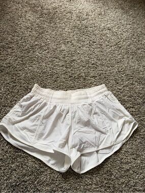 lululemon athletica White Athletic Shorts